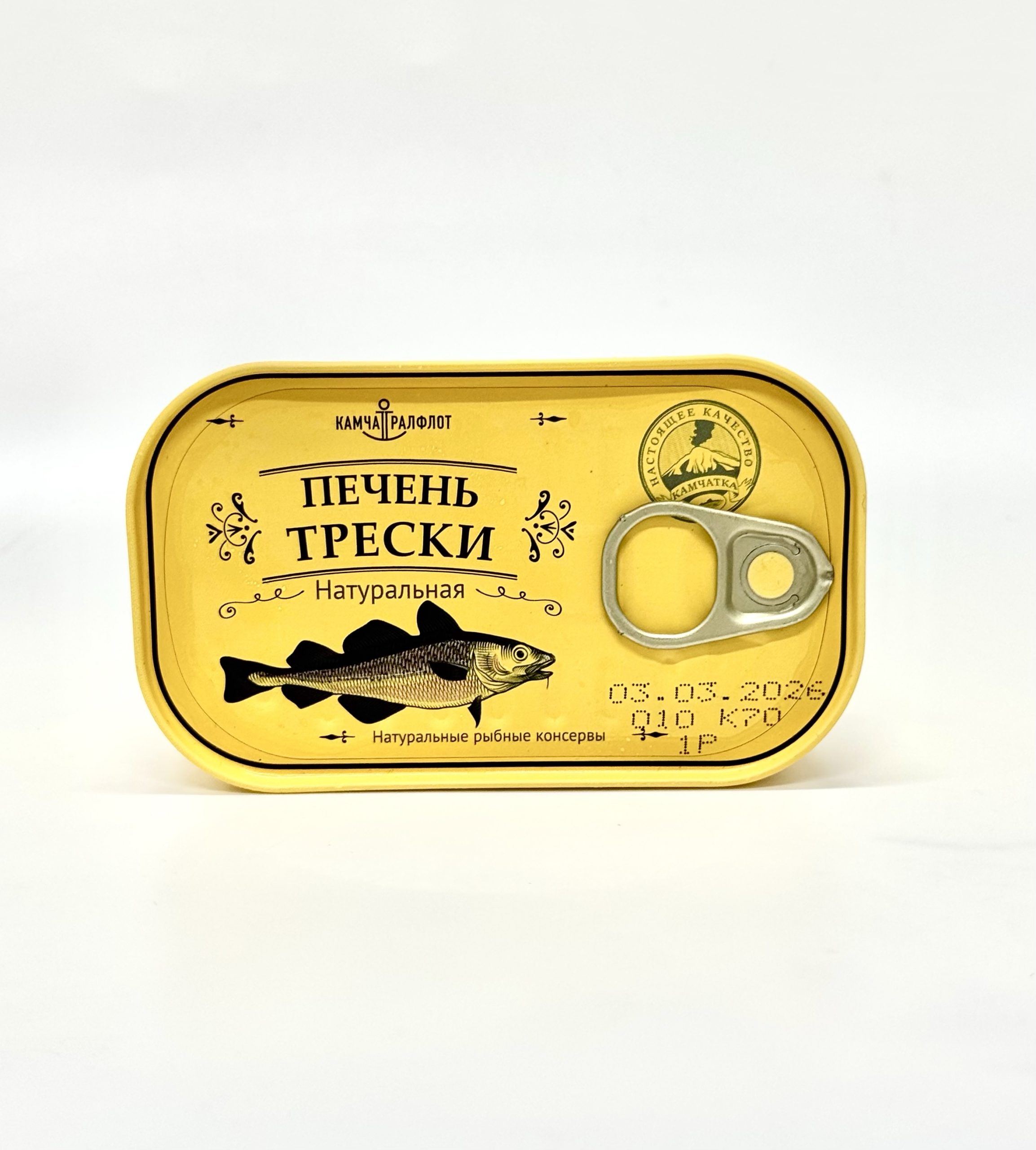 ПЕЧЕНЬ ТРЕСКИ, МОРСКАЯ 120г